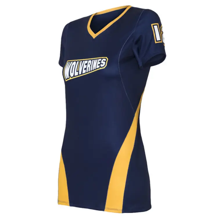 Benutzer definiertes Logo-Design Brasilien tragen Farbe Unisex ärmellose Kits Sublimation gedruckt Volleyball Team Uniform Jersey