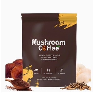 OEM/ODM Etiqueta Privada 10-en-1 <span class=keywords><strong>hongo</strong></span> café instantáneo en polvo mejora la atención de los adultos no para adolescentes o mujeres embarazadas - Product Image 3