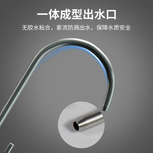 Grifo Purificador de Agua de Acero Inoxidable 304, Monomando, Montaje en Encimera, Grifo de Cocina Moderno, Fácil Instalación, Dispensador de Agua Pura - Product Image 3