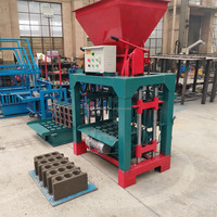 Machine automatique de fabrication de briques creuses en béton avec boîte de vitesses PLC et pression hydraulique, Henan Chine