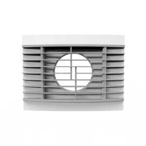 110毫米暖通空调系统零件，用于通风系统通风孔格栅塑料白色地板通风孔盖百叶窗