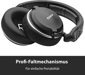 Auriculares de Monitoreo Profesionales Cerrados <span class=keywords><strong>AKG</strong></span> <span class=keywords><strong>Pro</strong></span> Audio K182 con Cancelación Activa de Ruido (ANC) - Product Image 4