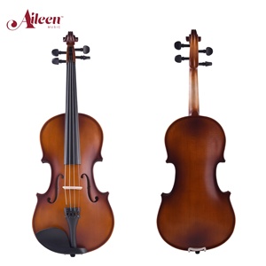 <span class=keywords><strong>Aileen</strong></span>-Kit de violines de tamaño completo, arrancador de madera maciza hecho a mano para estudiantes, 4/4 - Product Image 2