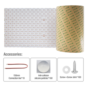 Siêu mỏng siêu dài dẫn bảng điều khiển cho quy mô lớn backlighting giải pháp cài đặt bằng giọng nói cho khách sạn bán lẻ cảnh quan - Product Image 4