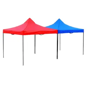 Neues Design Außen terrasse Zelt Regenschirm Sonnens chuppen mit vier Beinen und Markisen Klapp zelt