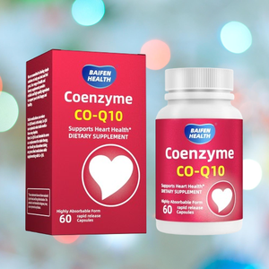 OEM/ODM Capsules voor volwassenen met CoQ10 & biologisch Reishi-extract bevorderen de spijsvertering & de gezondheid van het hart, ondersteunen de immuunkracht, 60 capsules - Product Image 5
