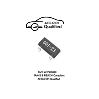 Transistor NPN SMD SOT-23 Industrial Calificado AEC-Q101 MMBT3904-AH, 200mA, 40V, 350mW, 300MHz, 100% Original y con Código de Lote Rastreable