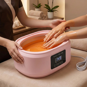 <span class=keywords><strong>Calentador</strong></span> de Cera de <span class=keywords><strong>Parafina</strong></span> de 2000 ml con Pantalla LCD - Control de Temperatura Alta/Baja para Hidratación de la Piel y Relajación Muscular - Product Image 3
