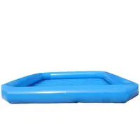 子供と大人のための商業用青い巨大な水プールバブルボールピットプールインフレータブルスイミングプール