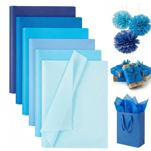wholesale 500 sheets per ream 20 Colors 14" X 20" <b>wrapping</b> Tissue <b>Papers</b> for Gift Bags Packaging - Product Image 1