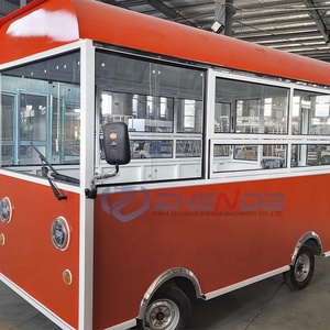 Nuevo Carro de Comida Rápida de Acero, Remolque de Comida, Camión de Café Móvil para Exteriores con Certificación CE - Product Image 2