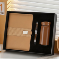 Carnet de notes A5 personnalisé en cuir PU ligné avec pochette intérieure, agenda 2026, coffret cadeau d'entreprise OEM