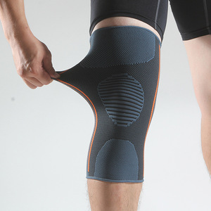 Genouillères et supports sportifs pour hommes et femmes - Protection complète en nylon tricoté pour le fitness, le basketball, la course à pied, le cyclisme, la randonnée - Product Image 4