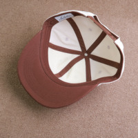 Nuevo logotipo de marca personalizado de 6 paneles Gorra de béisbol competitiva de moda ajustable con hebilla de plástico de algodón puro de ala baja