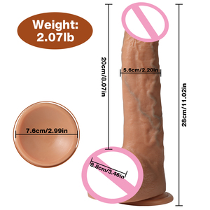 女性のためのXISE大人のおもちゃ吸盤ディルド大きな男性のオナニーオナニー振動パラムージャーペニスペネセックスビデオアダルト - Product Image 5