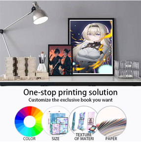 Affiche personnalisée XINGYI (tailles A1/A2/A3/A4) – Faible MOQ – <span class=keywords><strong>D</strong></span>écoration murale Anime pour salon, bureau, chambre – Carton laminé filmé - Product Image 5