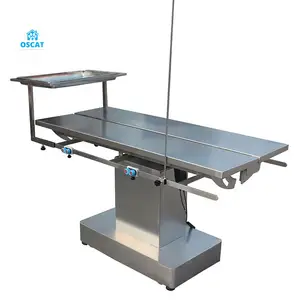 OSCAT Reliable Veterinary Equipment Instrument Surgery Tables High Quality Surgical Durable Stainless Steel Operation Table