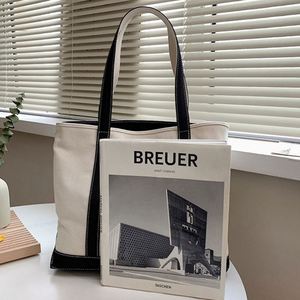 <b>Hot</b> Selling Ladies Canvas Tote Bag New Casual Vintage Style Bucket Shopping Bag Reusable Storage Custom Gift Novelty Gift - Product Image 5