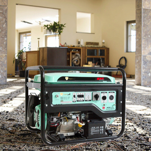 เครื่องกำเนิดไฟฟ้าเบนซิน 5kva ที่เชื่อถือได้ กำลังไฟสูงสุด 5.5kva มอเตอร์ทองแดงแท้ พร้อมถังน้ำมัน 25 ลิตร สำหรับใช้งานทางการเกษตรและเชิงพาณิชย์ - Product Image 4