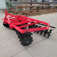 Herse à disques 3 points pour agriculture agricole Herse à disques opposée pour tracteur