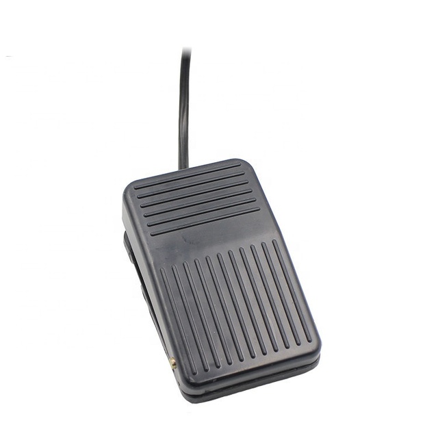 TFS-1 TFS-01 FS-1 Foot Pedal Switch Self-resetting Power Switch NO NC Non-slip Bottom Foot Control Switch Iron Cover