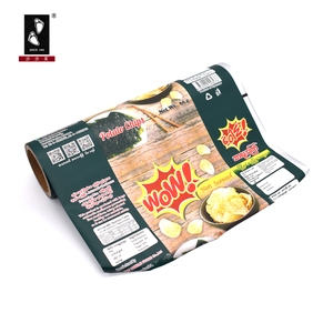 Bán buôn Arabic-Rong biển có hương vị khoai tây chiên bao bì phim Nhiệt Con dấu nhựa nhiều lớp cuộn phim cấp thực phẩm cho công nghiệp - Product Image 2