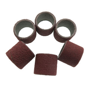Rollos de papel abrasivo de pulido rojo de 12,7x12,7mm, tambor de lijado, anillo de papel de lija, rollo de papel de lija <span class=keywords><strong>para</strong></span> carpintería, pulido artesanal de Metal - Product Image 2