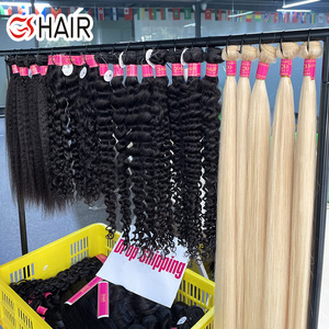 10A级双重绘制处女秘鲁发束，未经加工的秘鲁处女头发，批发100% 秘鲁人发 - Product Image 5