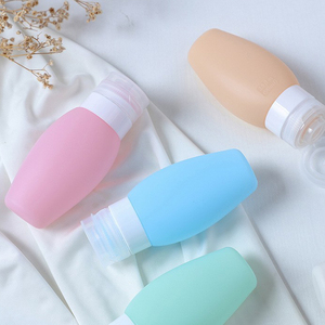 Custom <b>Silicone</b> Travel Facial Cleanser Set 90ml Empty Reusable Container - Product Image 1