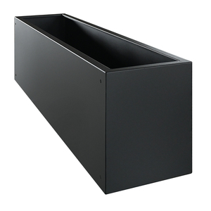 Tùy Chỉnh Kích Thước Và Hình Dạng Lớn Hình Chữ Nhật Kim Loại Ngoài Trời Vườn Trồng Chậu Hoa Với Tấm Kim Loại Chế Tạo - Product Image 2