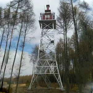 15m-50m kim loại nhúng nóng mạ kẽm tháp quan sát bảo vệ tháp canh thép cấu trúc lookout bảo vệ tháp - Product Image 2