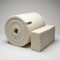 Rouleau de feutre de laine industriel aiguilleté écologique en gros, 80-500 g/m², épaisseur, largeur, longueur et couleur personnalisables, sur commande