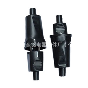 Adaptador de Viaje Universal para Comercio Exterior, 16A, Juego de Enchufes Negros, Material ABS, Modelo 101-104, Enchufe Macho y Hembra para Europa - Product Image 4