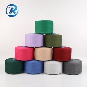 Filato in Cono Tinto OE in Cotone Riciclato di Alta Qualità, Ignifugo, per Lavorazione a Maglia a Mano, Ideale per Amache, Garantisce Morbidezza - Vendita all'Ingrosso - Product Image 1