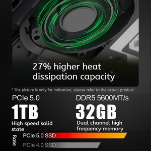 โน้ตบุ๊กเกมมิ่ง Omen Ultra ขนาด 16 นิ้ว พร้อม RTX 5090/5080/5070 Ti แรม 32GB ความจุ 1TB หน้าจอ 2.5K 240Hz คีย์บอร์ดภาษาอังกฤษ - Product Image 2