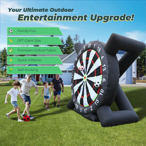 Tablero de dardos de fútbol inflable gigante Tablero de dardos de fútbol grande para juegos de patio trasero al aire libre, Campamento y fiestas de fútbol - Product Image 4