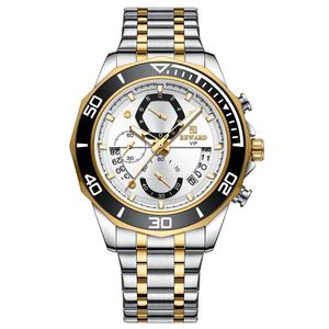 Montre Homme Multifonctionnelle Haut de Gamme OEM, Chronographe Trois Yeux Six Aiguilles, Montre de Sport Étanche pour Homme - Product Image 1