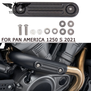 Para Harley PAN AMERICA RA1250 RA1250S 2021 <span class=keywords><strong>2022</strong></span> accesorios de motocicleta Escudo de escape cubierta de inserción de calor protección de escape - Product Image 4