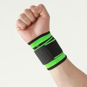 ที่รัดข้อมือแบบใหม่ อุปกรณ์ป้องกันข้อมือสำหรับยกน้ำหนัก สายรัดข้อมือสำหรับเล่นกีฬา ระบายอากาศได้ดี เหมาะสำหรับฟิตเนสและออกกำลังกายในยิม - Product Image 4