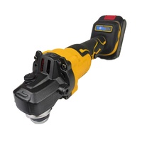 Meuleuse d'angle industrielle multifonctionnelle rechargeable 125 mm, polisseuse à batterie au lithium, machine de découpe à gâchette pour bricolage domestique