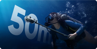 Étui étanche en matériau PC entièrement invisible pour caméra d'action Insta360 X3, étui de plongée sous-marine à 50 m avec protection durable