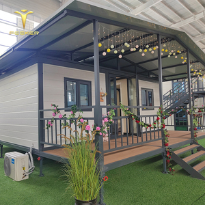 Mở rộng container nhỏ nhà hiện đại dễ dàng xây dựng + Nhà moduler sang trọng đúc sẵn container prefab Nhà Giá - Product Image 6