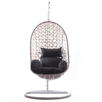 Fauteuil suspendu en rotin tressé pour l'intérieur et le jardin, vente en gros Daijia