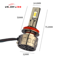 Ampoule de phare de voiture LED H11 70W 4300K, haute luminosité, étanche