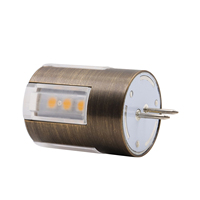 LT104P Nuevo Modelo de Luces LED G4 de Latón de 2W con Electrónica Totalmente Encapsulada, Bombilla de Repuesto para Iluminación de Paisajes