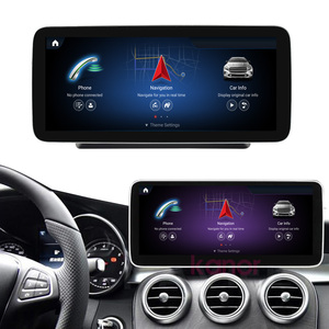 Autoradio multimédia à écran tactile QLED <span class=keywords><strong>8</strong></span> cœurs 8G+128G 10,25'' pour Mercedes Benz Classe C/GLC/<span class=keywords><strong>V</strong></span> W205 X253 W447 Navigation Android - Product Image 2