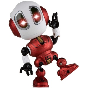 <span class=keywords><strong>Robot</strong></span> <span class=keywords><strong>Interattivo</strong></span> MY66-Q1202 con Caricatore Vocale per Bambini e Bambine, Parlante e con Corpo in Lega, Mini <span class=keywords><strong>Robot</strong></span> Diecast con Occhi LED Luminosi - Product Image 1