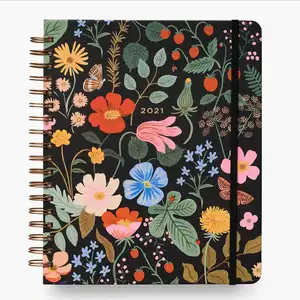 Groothandel Custom Daily Full Color Gepersonaliseerde Journal Spiraal Note Boeken A5 Planner Notebook Printen Voor Kantoor