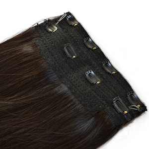 Extensions de cheveux naturels Lanmuse Fish Line Single Halo Flipe en trame fine, qualité russe, pour salons, prêtes à la décoloration - Product Image 3