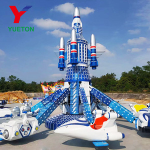 Avión Giratorio Interactivo de 12/16 Brazos con Luces LED y Música para Niños, Ideal para Parques de Atracciones - ¡Venta Caliente! - Product Image 5